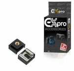 Ex-Pro Flash Hot Shoe Mount Adapter to 1/4" Thread for Studio Light Stand Tripod