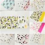 2 pack PILLOW CASES 100 % COTTON COVER 40x60 cm for COT JUNIOR BED CUSHION CASE