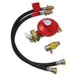 COK1 MANUAL 2 BOTTLE CHANGEOVER KIT PROPANE GAS CYLINDER REGULATOR 37mbar 700E