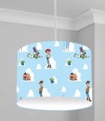 TOY STORY buzz woody  CEILING DRUM LIGHT SHADE / TABLE LAMPSHADE 3 SIZES