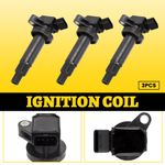 3x For Peugeot 107 Citroen C1 1.0 2005-2014 Hatchback Engine Ignition Coil Pack