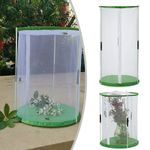 Transparent Butterflies Habitat Cage Visible Foldable Insect Observation Cage