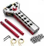 Semi-automatic slingshot for adults, made with a CNC aluminum alloy structure