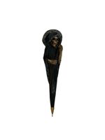 Grim Reaper Cloak Skeleton Skull Pen Novelty Gothic Horror Collectible Retro UK