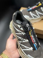 Salomon XT-6 GTX Brown  Waterproof Hiking & Running Trainers – Quicklace System