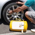Precise Pressure Monitoring with Gauge in Portable Air Tank Accessories Kit