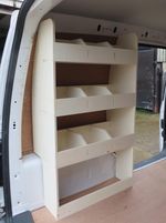 VW Caddy SWB (2004-2020) Van Racking Shelving Tool Storage Passenger Side