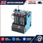 Fuel Injector Cleaning Machine Ultrasonic 50/60HZ GEARZAAR Heating New Testing