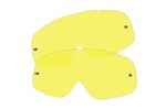 2x Oakley O Frame / 2000 Tear OFF LENS ANTI FOG SCRATCH Yellow Moto x Enduro MTB