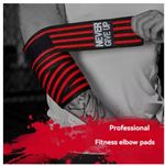 Weightlifting Elbow Support Sleeve Wrap Gym Brace Bench Press Strap UK