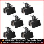Heavy Duty E-Bike Brake Pads Semi Metallic Long Lasting for Fast Fat Tire Cargo