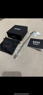 Hugo Boss Jewellery Stainless Steel Men's Chain link Bracelet 1580144M