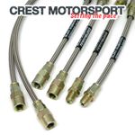 ALFA ROMEO 2600 Sprint 1961-68 BLACK DIAMOND Brake Hoses DHK170