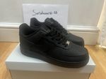 Air force 1'07 Black shoes Air Force one shoes Trainers multiple sizes UK 48HR