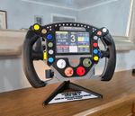 Cosworth CCW MK3 Indycar Steering Wheel - Handmade & 3D Printed in PLA Plastic