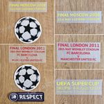 Manchester United Champions League Final 2008 2011 Starball Details Patch Badge
