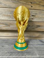 World Cup Trophy Replica Gold Football Soccer Award 24cm 3D Printed