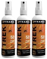 Trek 50 Deet Insect Repellent - 100ml - Pack of 3