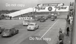 Saloon Cars Race Silverstone 1956 Jaguar Mk7 DKW Auto Union 35mm Negative Photo