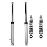 2Pcs Front Forks Legs + 2Pcs Rear Shocks Springs For Yamaha PW50 PY50 1981-2016