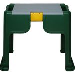 Garden Kneeling Seat & Pad 3 in 1 with Tool Storage Portable Lawn Bench Stool