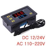 12V Temperature Controller Switch With Probe 20A Thermostat Control UK