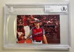 BLAZE JORDAN PHOTO AUTO MLB BASEBALL St Louis AUTOGRAPH Beckett Authenticated