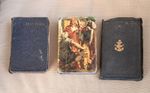 Three small Vintage Bibles 1938, 1946 & 1964