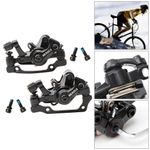 Front & Rear Mechanical Disc Brake MTB/Folding Bike Caliper Linear Pull 160mm UK