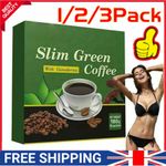 1-3Pack Green Coffe Green Slim Coffee with Ganoderma Control Weight-Loss 2025