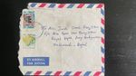 1978 Lebanon Airmail Cover to Nepal | 50p & 75p Stamps | Royal Nepal Army HQ Add
