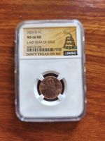 2025-D Lincoln Cent — NGC MS66 RD ("Don't Tread on Me")
