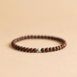 High Quality Natural Sandalwood Bracelet Retro Exquisite Beaded Bracelet Gifts