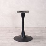 TULIP TABLE BASE BLACK DINING TABLE BASE FOR RESTAURANTS BARS CAFES