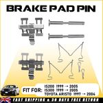 Rear Brake Caliper Pad Hardware Fitting Kit Pin For Lexus IS200 IS300 Aristo New
