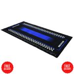 Oxford Pitlane Motorcycle Workshop Garage Mat Non-Slip Oil Yamaha Blue 200 x 100