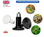 Ceramic Heat Bulb Lamp ES27 Reptile Incubator Pet 25W 50W 75W 100W 150W 200W 250