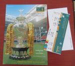 RUGBY LEAGUE PROGRAMME CHALLENGE CUP FINAL BRADFORD BULLS LEEDS RHINOS 2003