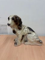 Large Vintage Ceramic Springer Spaniel Fireside Dog Statue 36cm Charity Sale
