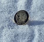 Millwall Lion Head Black & Gold Pin Badge