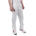 Gray Nicolls Matrix V2 Ivory Trim Regular Fit Senior Cricket Trousers - Free P&P