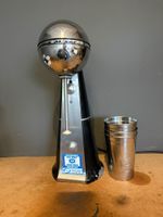 Retro Dinkum Drink Mixer Milkshake Machine Chrome Black + 3 Cups Working