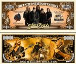 Judas Priest English Heavy Metal Band Commemorative Million Dollar Bills x 2
