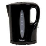 Carvan Motorhome Camping Electric Kettle in Black Igenix 1.7 Litre 2.2Kw