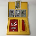 2025 TOPPS CHROME LABUBU  #1-4 Base Set Cards + Red Silicone Case and Box