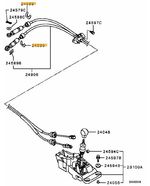 Clip gearshift link 5 Speed -  Evo 4-9