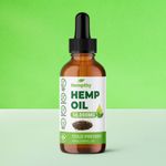 Hemp Oil  50,000mg PREMIUM GRADE  - Dropper Bottle - 50ml - Vegan - Gluten Free