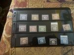 Vintage Great Britain Postage Due Stamp Collection 