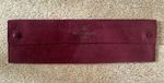 Patek Philippe Burgundy Suede Watch Travel Service Pouch Case