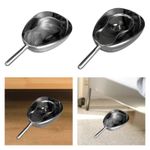 Stainless Steel Bed Pan with Handle Chamber Pot Easy to Reusable Large Capacity